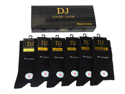 6 Diabetic Socks In  Gift Box Black