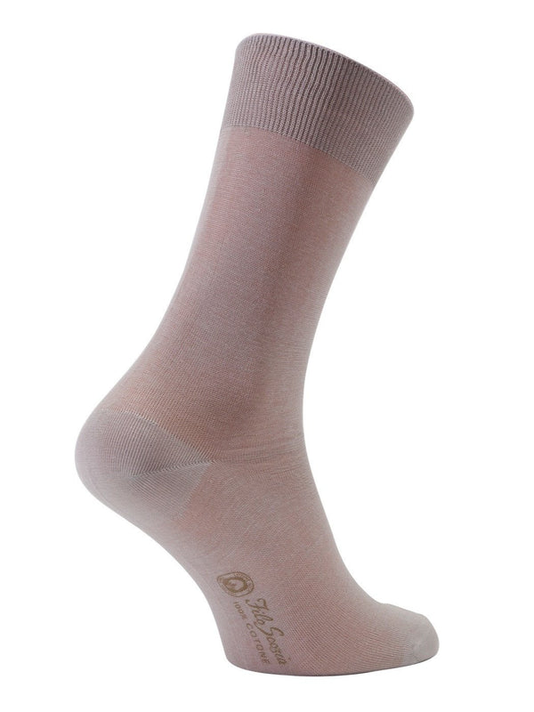 100% Mercerized Cotton Socks -Pearl Colour
