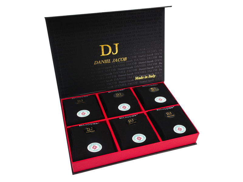 12 Diabetic Socks In Luxury Gift Box Black